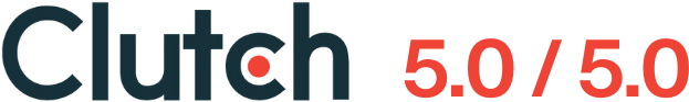 Clutch platform client rating badge