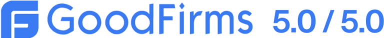 GoodFirms verified company rating badge